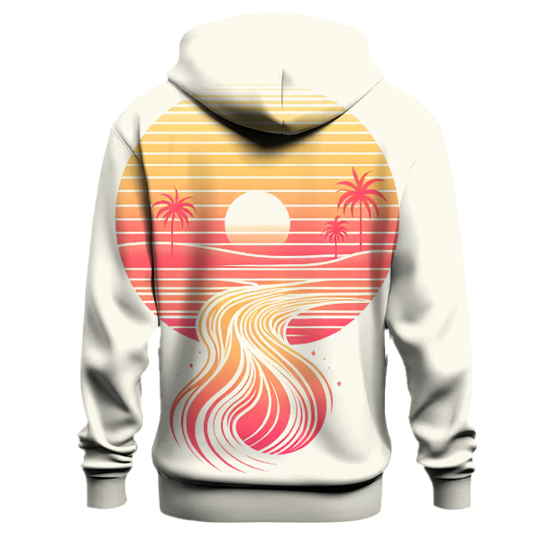 Vintage Summer Vibes Hoodie