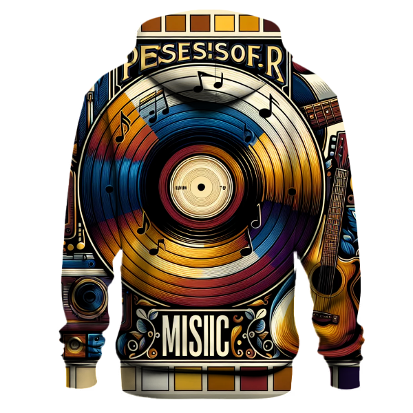 Vintage Music Celebration Hoodie