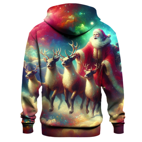 Santa's Reindeer Adventure Hoodie