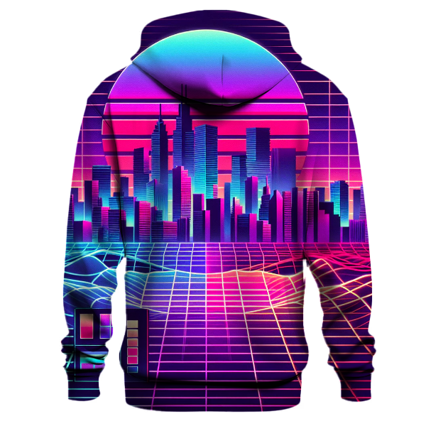 Retro Synth Wave Hoodie