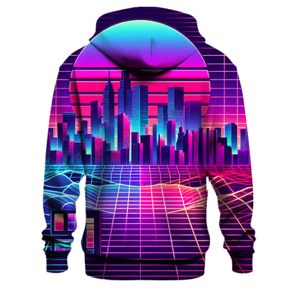 Retro Synth Wave Hoodie