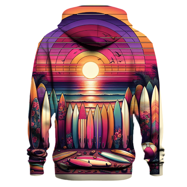 Sunset Surfboard Hoodie