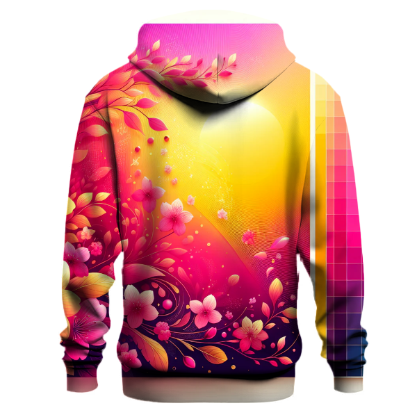 Vibrant Spring Splash Hoodie