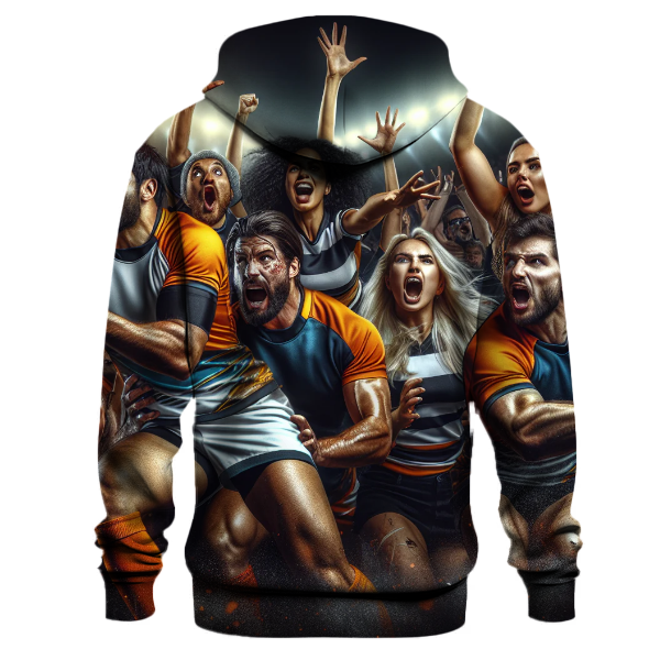 Rugby - Power and Teamwork Hoodie