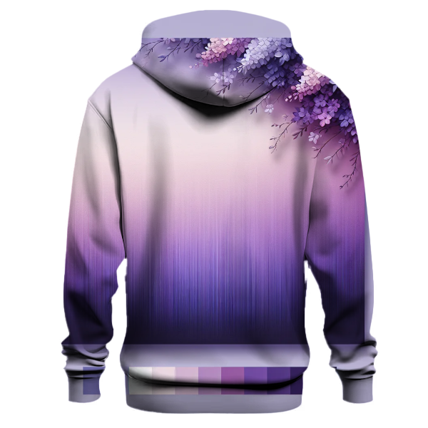 Violet Bloom Gradient Hoodie