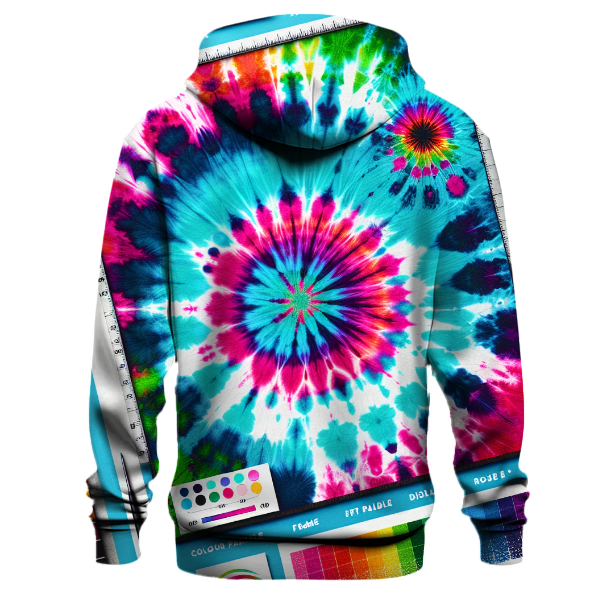 Vivid Splash Tie-Dye Hoodie