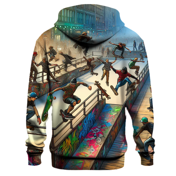 Skateboarding Urban Vibe Hoodie