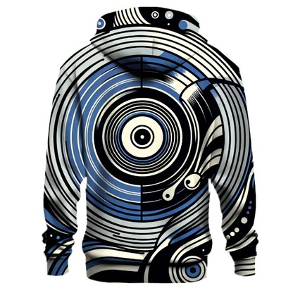 Vintage Vinyl Wave Hoodie