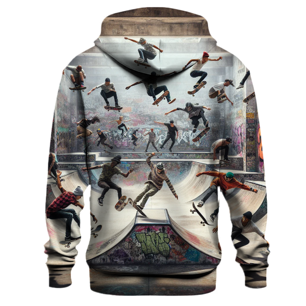 Skateboarding Flip Tricks Hoodie