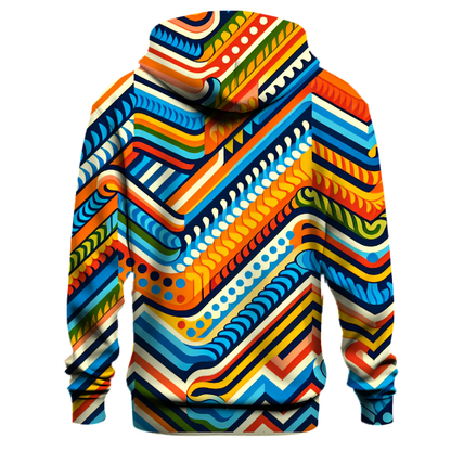 Zigzag Funk Fusion Hoodie