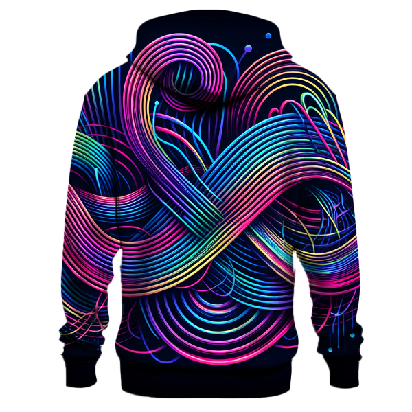 Retro Synth Groove Hoodie