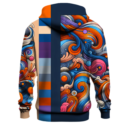 Retro Swirls Hoodie