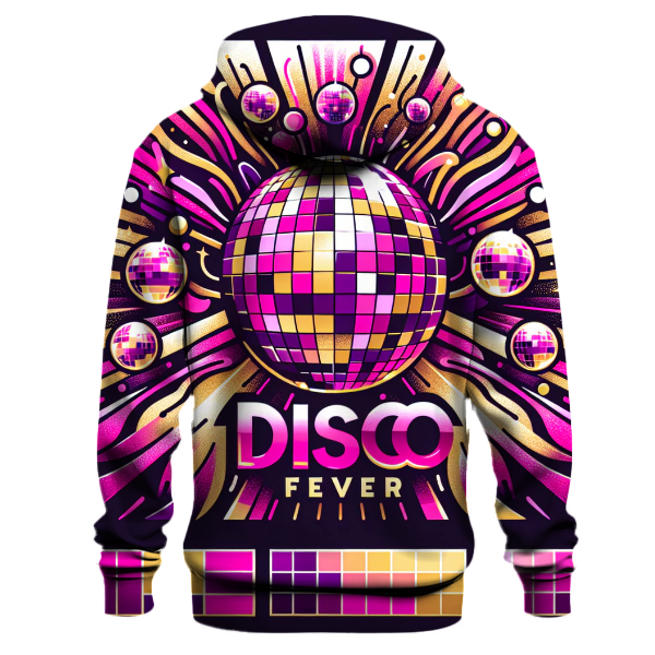 Vibrant Disco Fever Hoodie