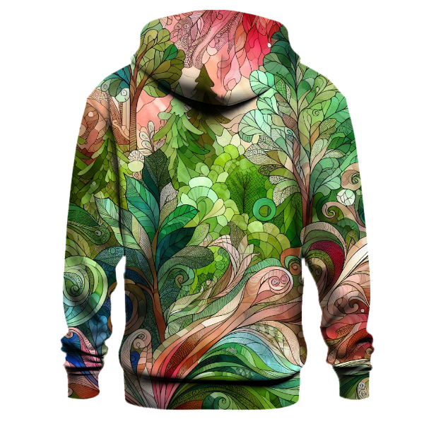 Whimsical Forest Glade Hoodie