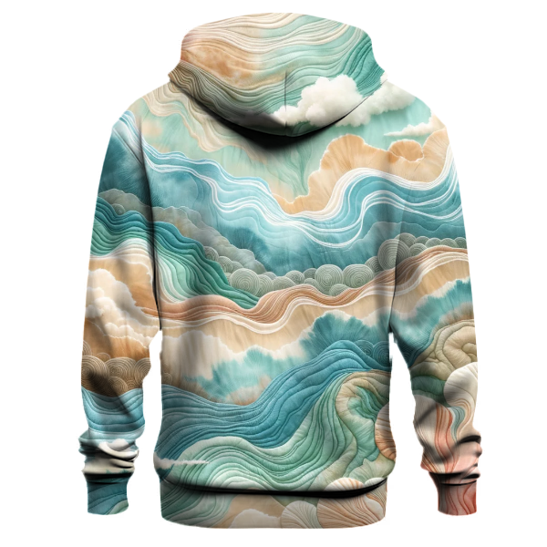 Whimsical Ocean Tide Hoodie