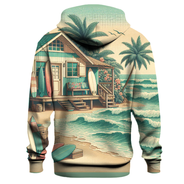 Retro Surf Shack Hoodie