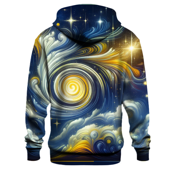 Starry Night Retro Hoodie