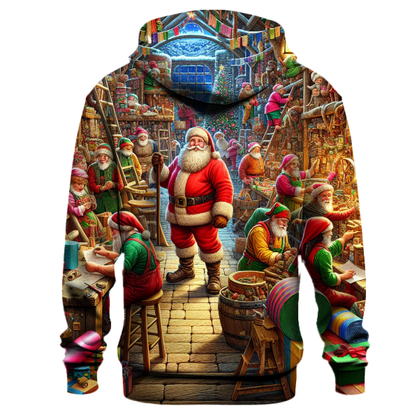 Santa's Workshop Surprise Hoodie