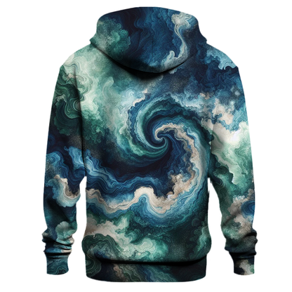 Velvet Ocean Depths Hoodie