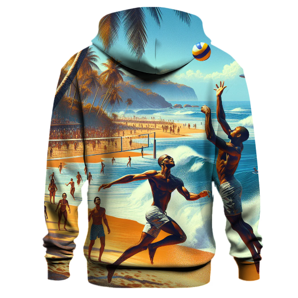 Volleyball Beach Vibes - Brazil Hoodie