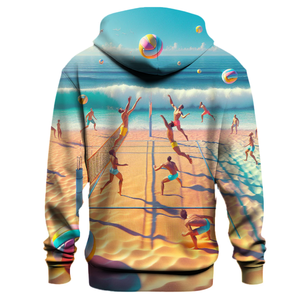 Volleyball - Sun and Sand Vibes Hoodie