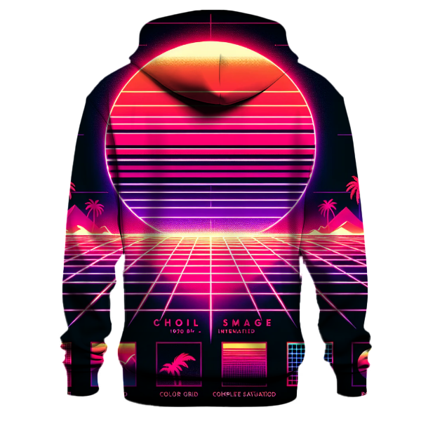 Retro Synthwave Aesthetic Hoodie