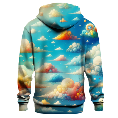 Whimsical Cloudy Skies Hoodie