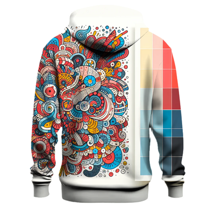 Whimsical Doodle Art Hoodie