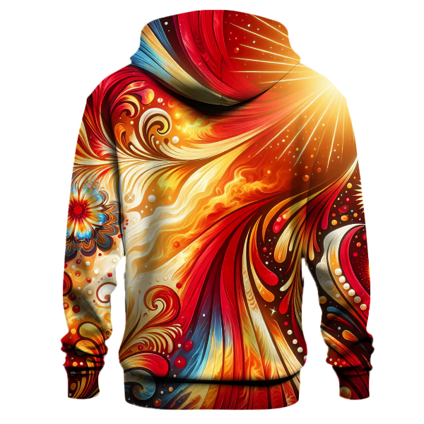 Vibrant Fiesta Burst Hoodie