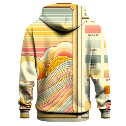 Vintage Sunrise Charm Hoodie