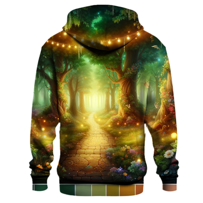 Whimsical Fairy Tale Forest Hoodie