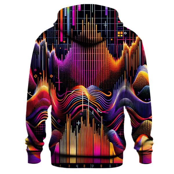 Vibrant Techno Rhythms Hoodie