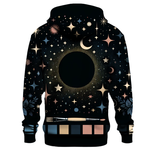 Whimsical Star Patterns Hoodie