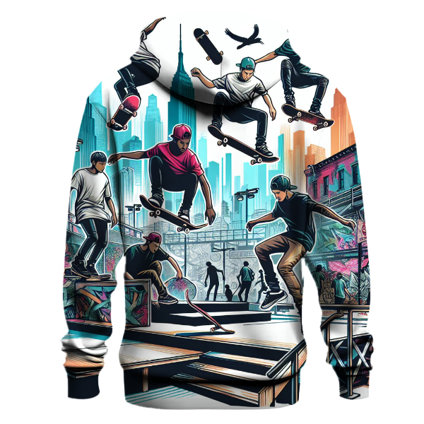 Skateboarding Urban Art Hoodie