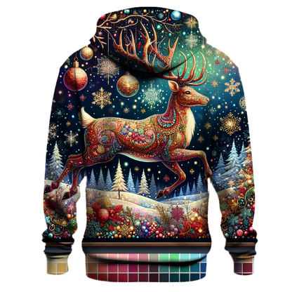 Winter Wonderland Reindeer Hoodie