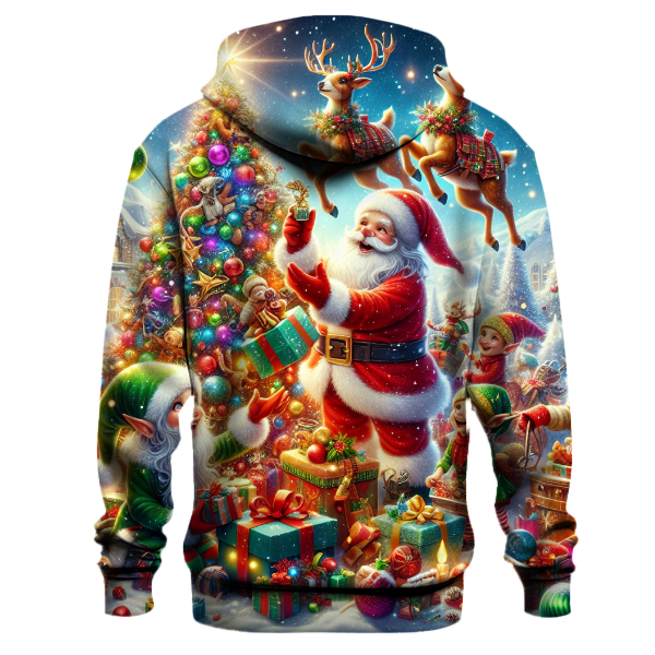 Santas Holiday Helpers Hoodie