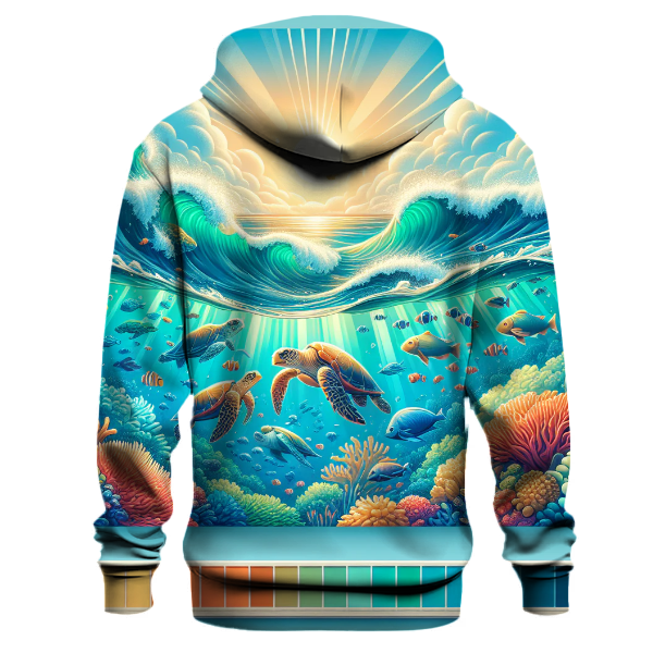 Vibrant Ocean Dance Hoodie