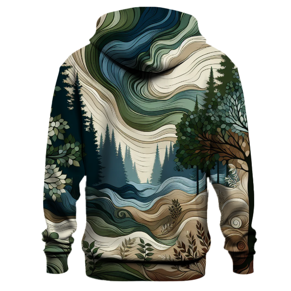 Lush Forest Hues Hoodie