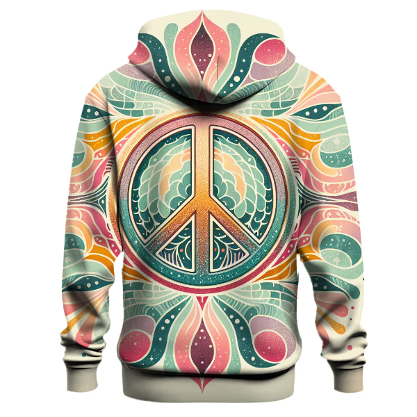 Vintage Peace Sign Hoodie