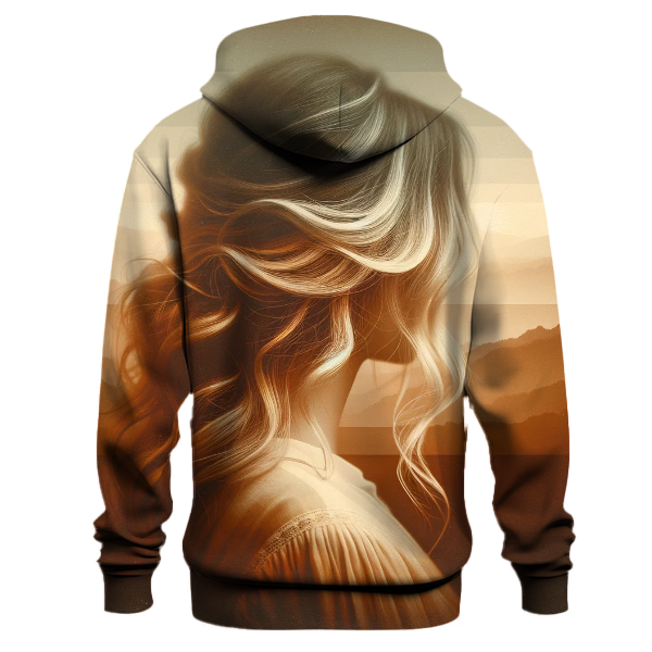 Vintage Sepia Gradient Hoodie