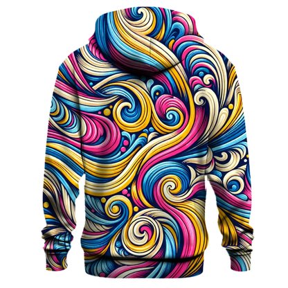 Waves of Color Hoodie