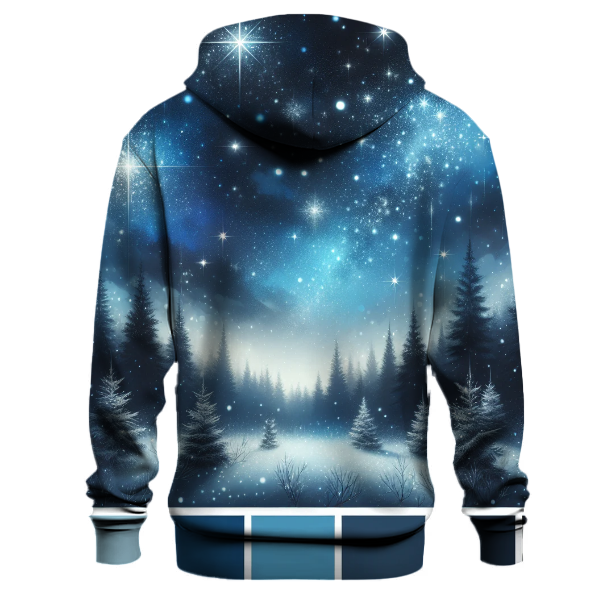 Sparkling Winter Stars Hoodie