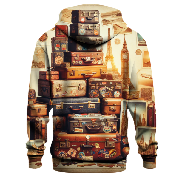 Vintage Travel Vibes Hoodie