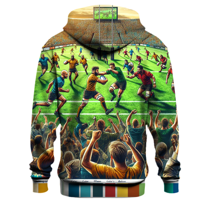 Rugby - Game On Hoodie