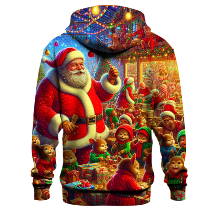 Santas Workshop Fun Hoodie