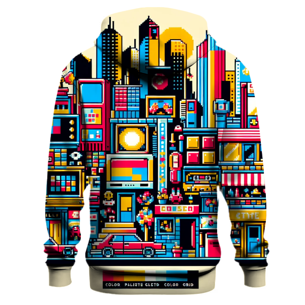 Vintage Video Game Craze Hoodie