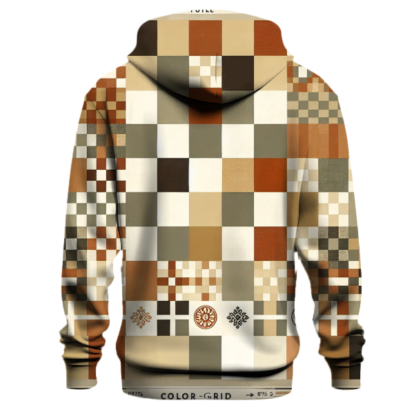 Vintage Vibes Checkerboard Hoodie