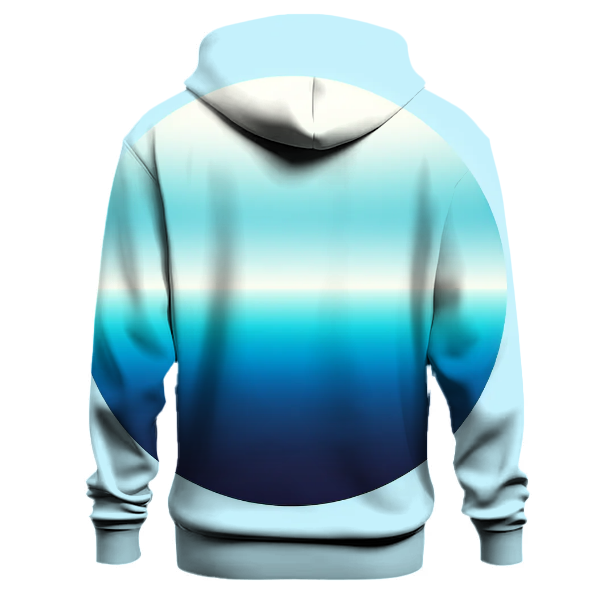 Serenity Blue Fade Hoodie Hoodies Fashion