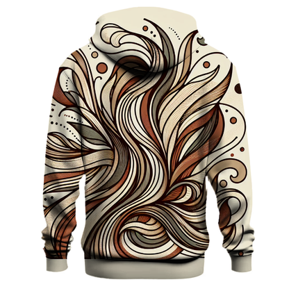 70s Bohemian Waves Hoodie