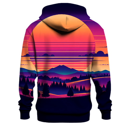 Sunset Silhouette Escape Hoodie